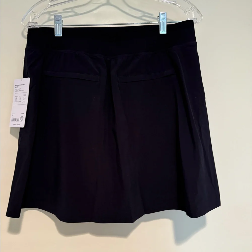 Athleta Brooklyn Heights Black Skort, Size 10 NWT - Picture 8 of 8
